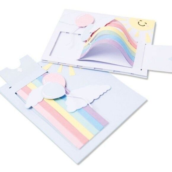 Sizzix Thinlits Die Set 13PK - Rainbow Slider Card - Picture 1 of 2